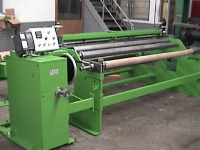 Maquina Bobinadora-Cortadora para Papel